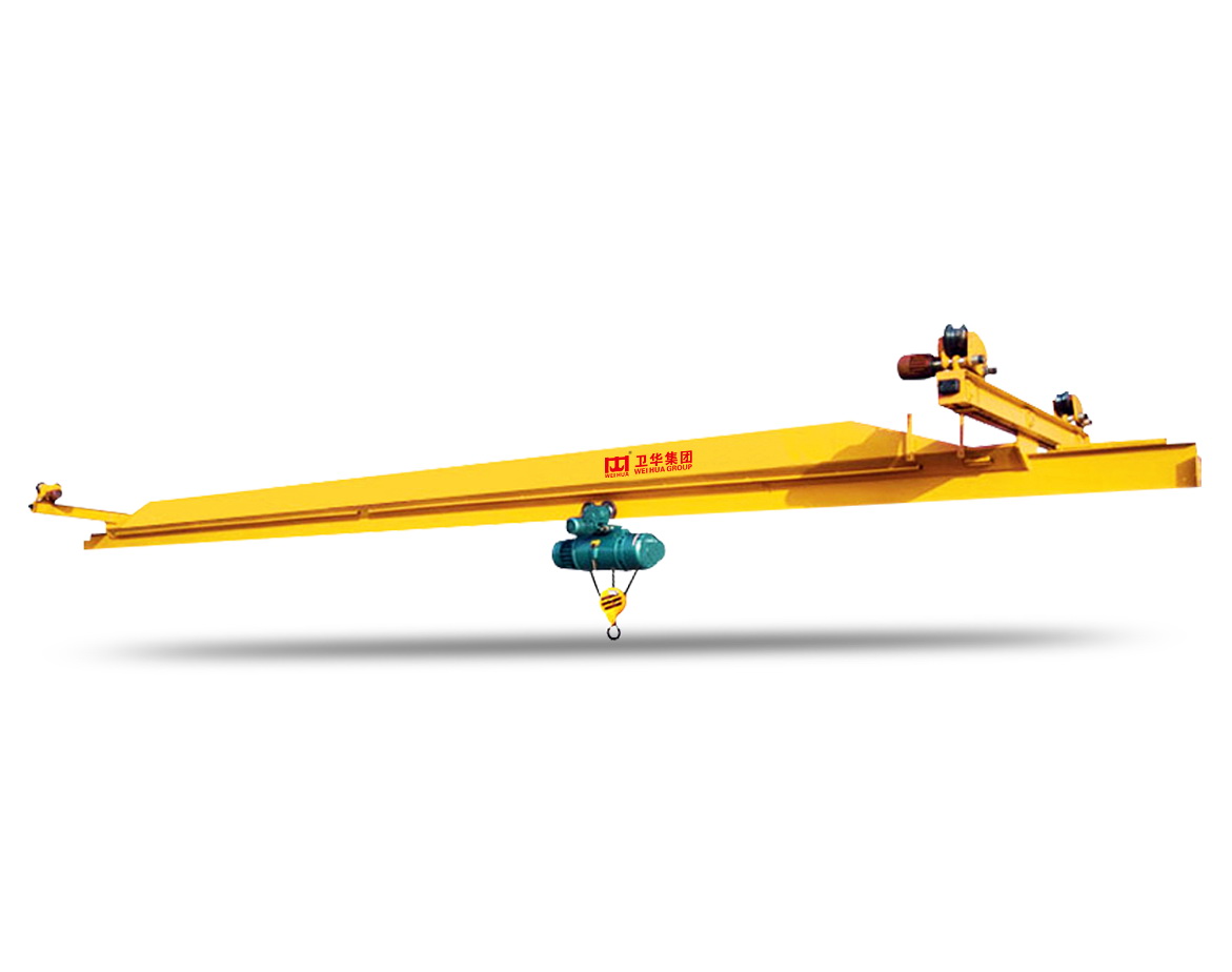 Electric driven single girder suspension crane