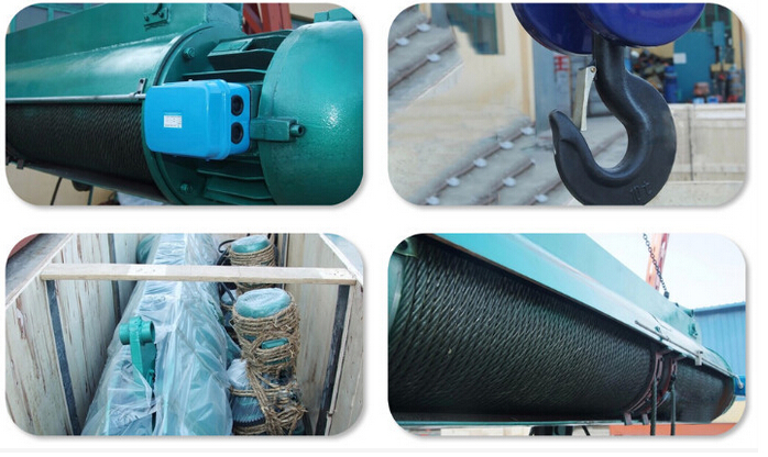 Top quality double speed electric hoist 