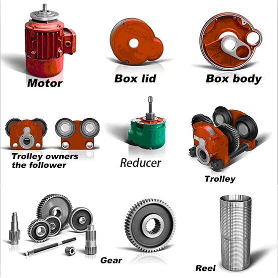 Explosion-proof electric wire rope hoist
