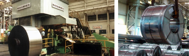 Steel coil products of Weihua crane’ client